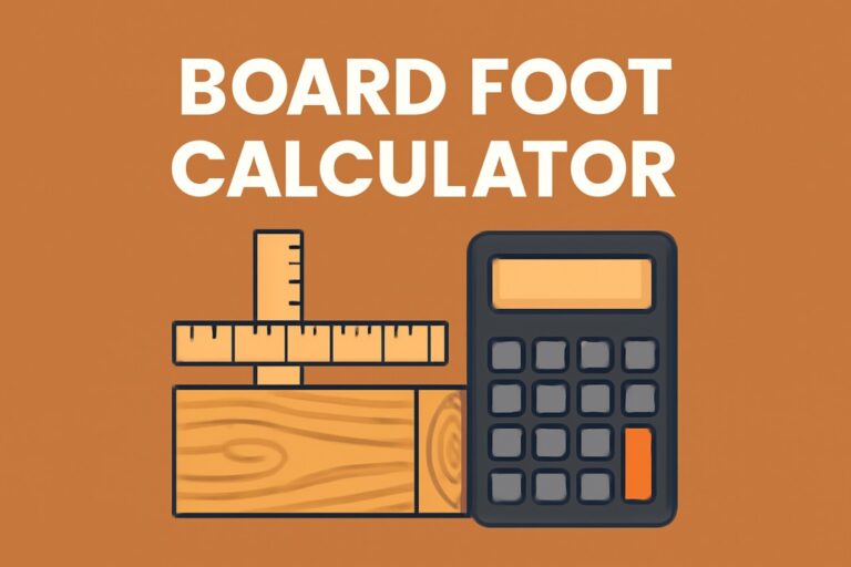 Board Foot Calculator